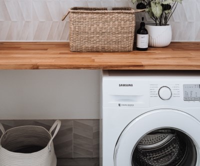 Washer Under Shelf