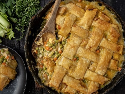 Traeger Leftover Turkey Pot Pie