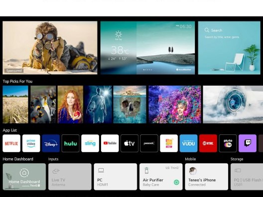 LG Smart TV with Apps