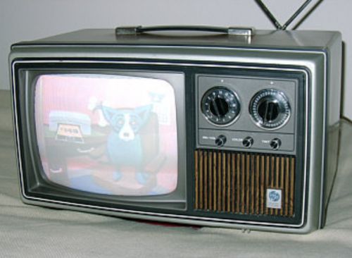 Vintage Portacolor TV from GE
