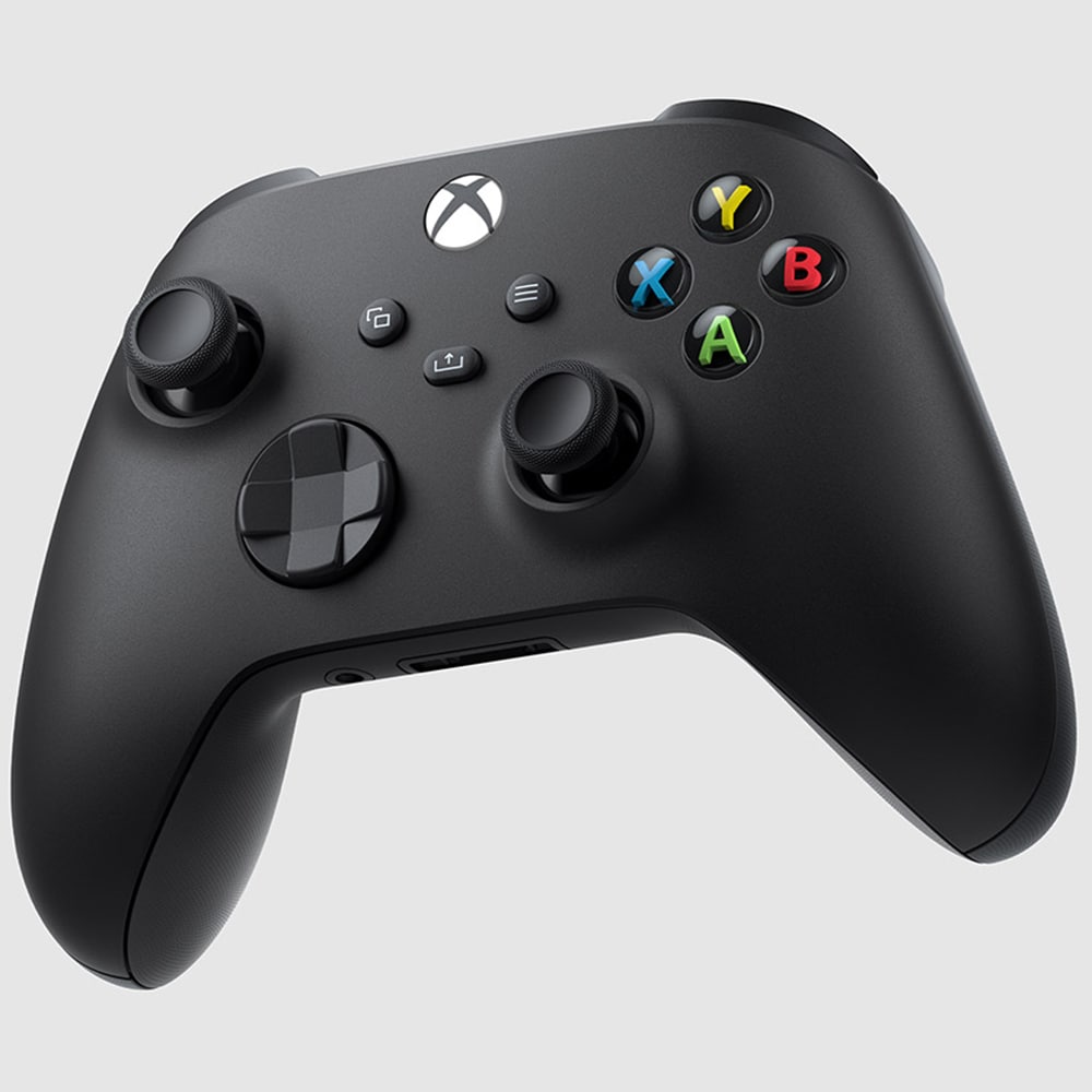 Xbox - Wireless Controller for Xbox Series X, Xbox Series S, and Xbox One - Carbon Black, Black, hires