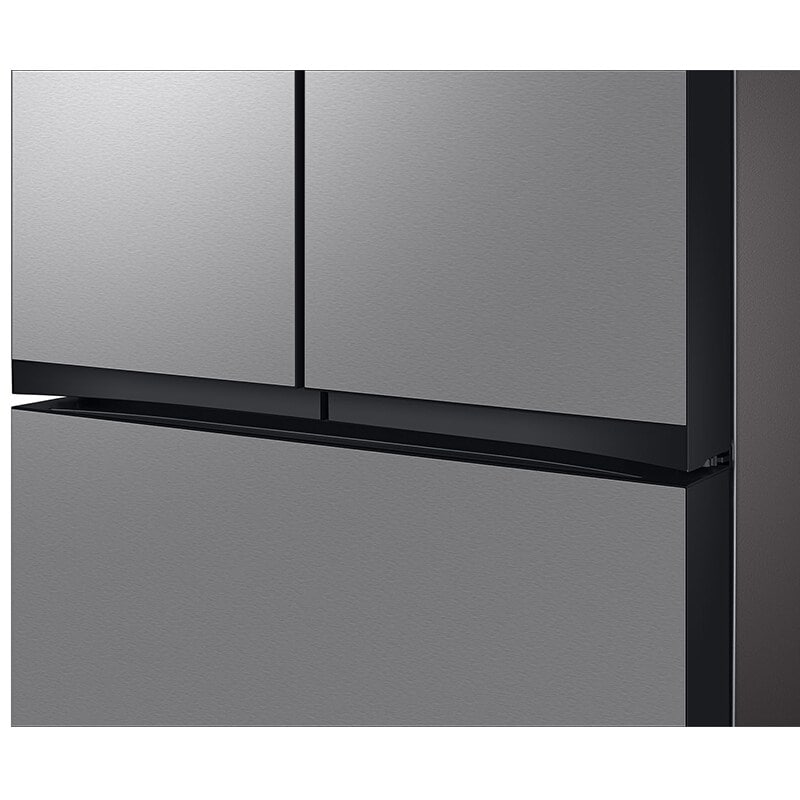 Samsung Bespoke 36 in. 24 cu. ft. Smart Counter Depth French Door Refrigerator with Internal Water AutoFill Pitcher - Stainless Steel, Stainless Steel, hires
