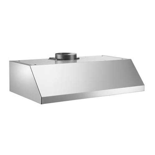 Bertazzoni Professional Series 36 in. Convertible Canopy Pro Style Style Range Hood with 400 CFM, 3 Fan Speeds & 2 LED Lights - Stainless Steel, , hires