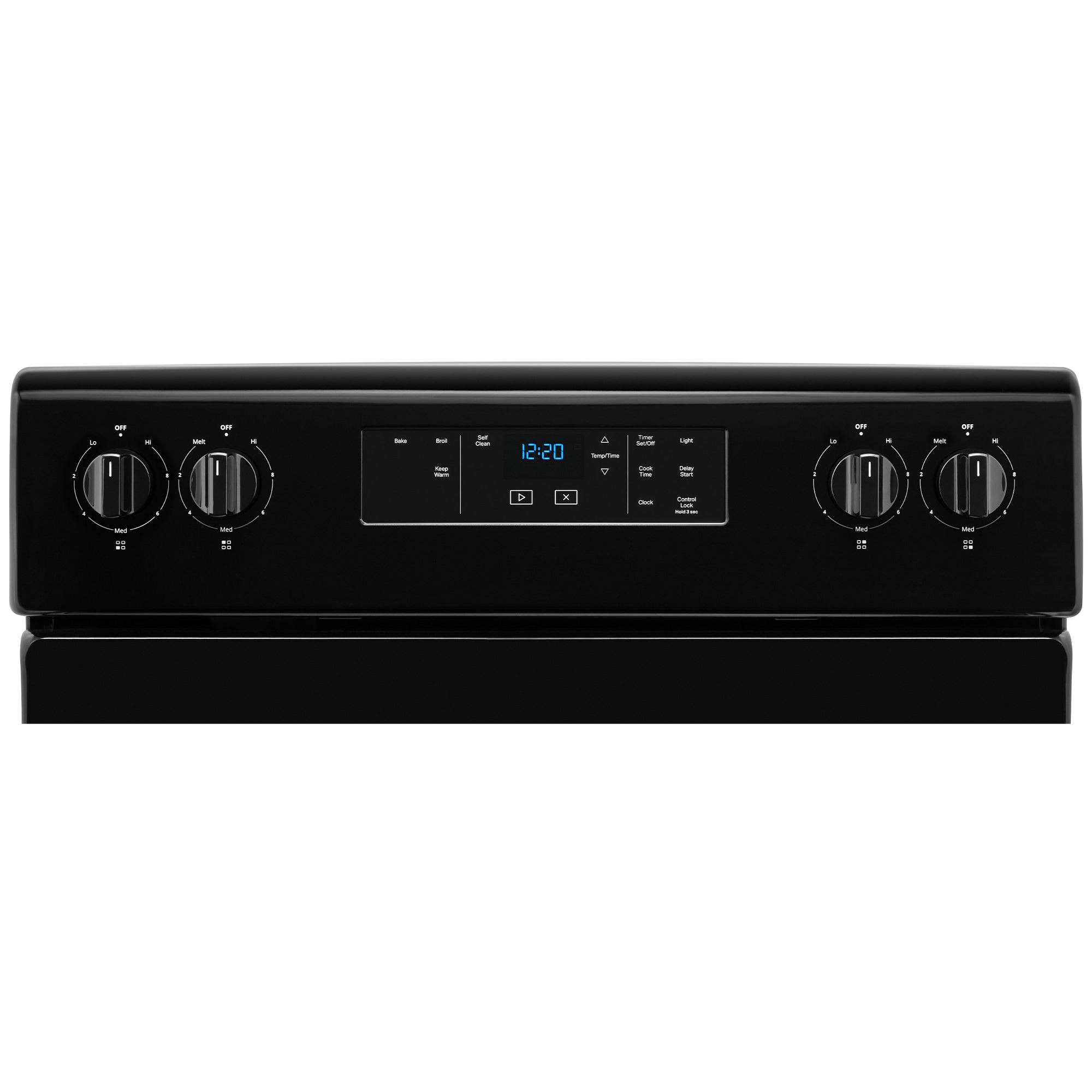 Whirlpool 30 in. 4.8 cu. ft. Electric Range with Coil Burners - Black, , hires