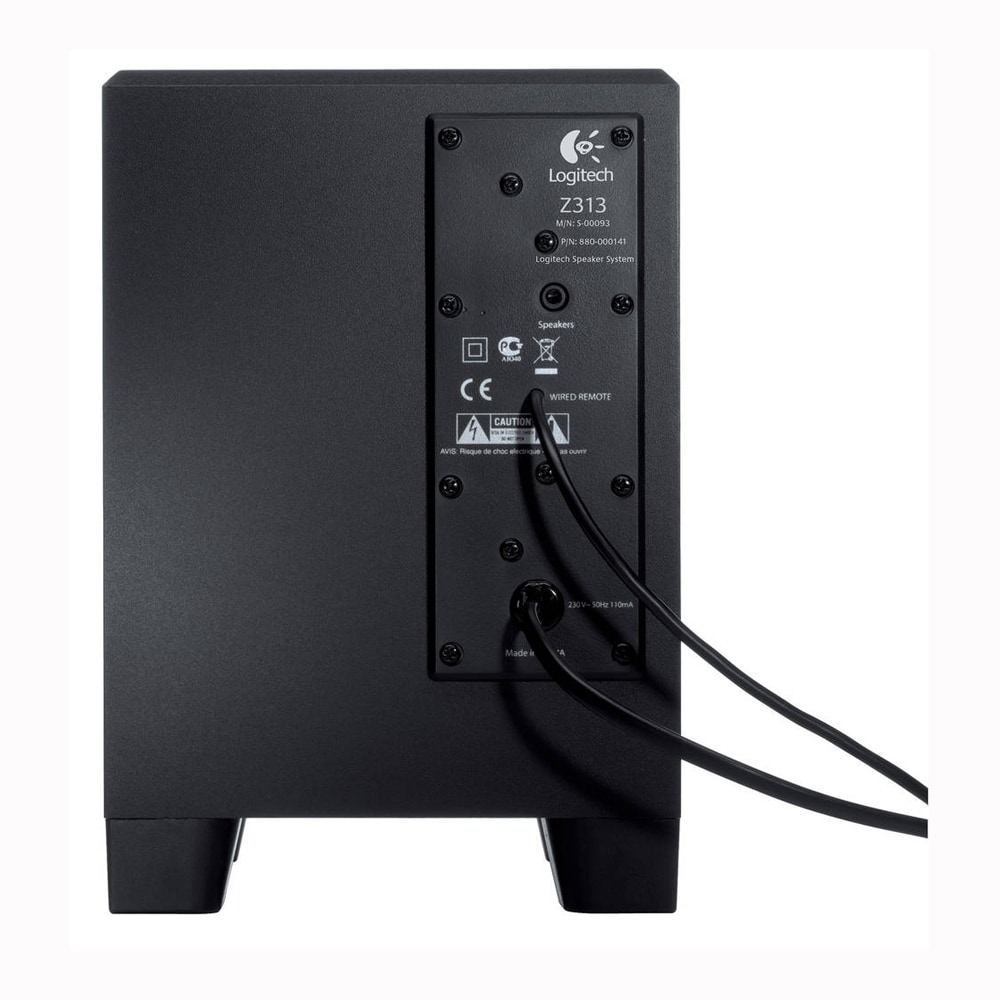 Logitech Z-313 2.1 Multimedia Speaker System, , hires