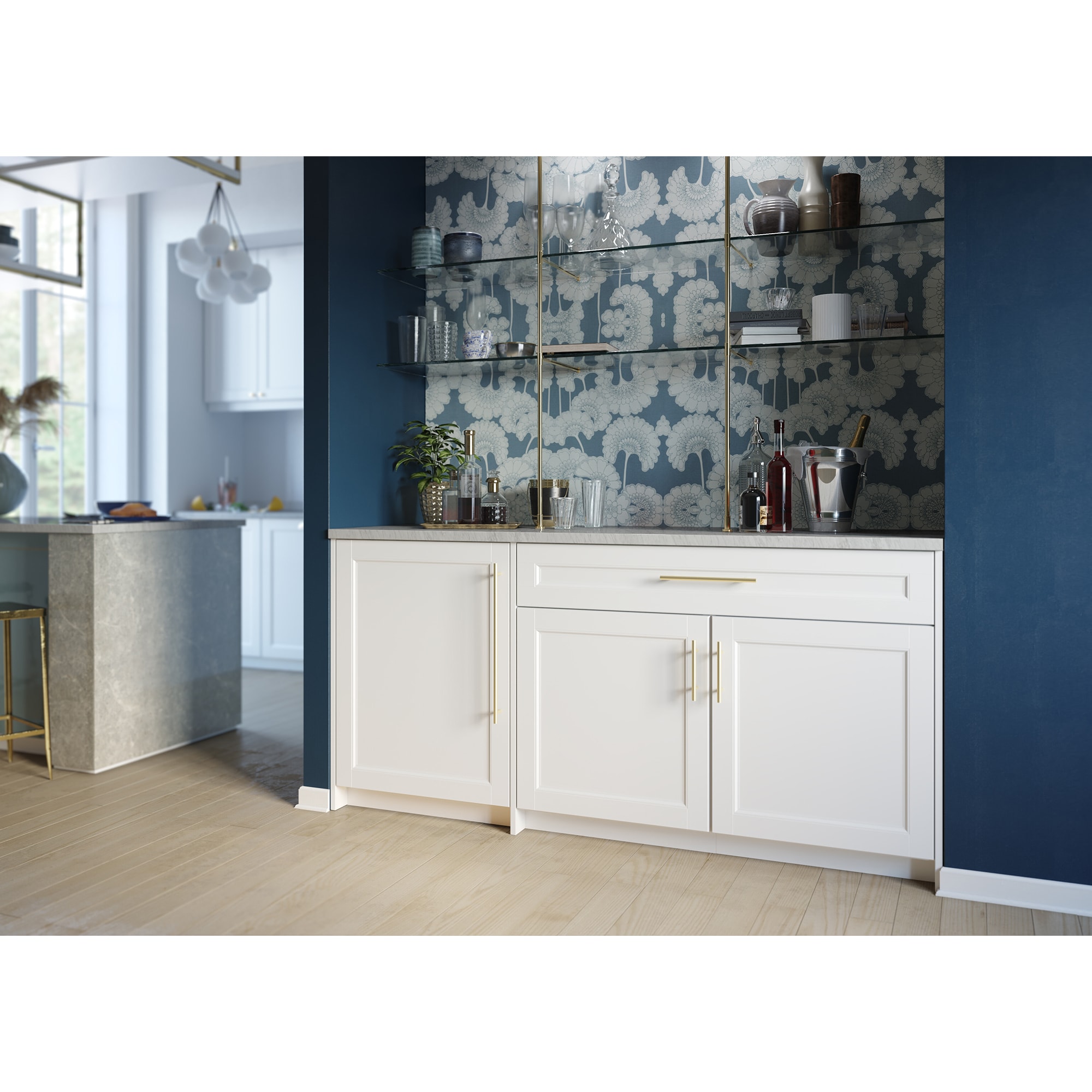 Sub-Zero Designer Series 24 in. Built-In 5.4 cu. ft. Smart Undercounter Refrigerator - Custom Panel Ready, , hires