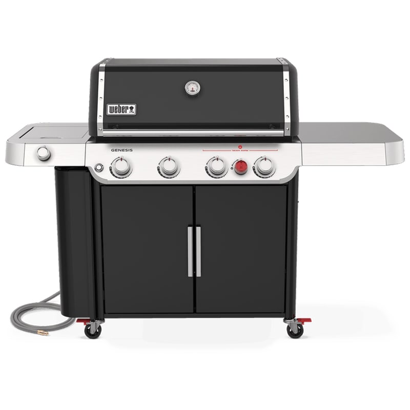 Weber Genesis E-435 4-Burner Natural Gas Grill with Side Burner & Sear Burner - Black, , hires