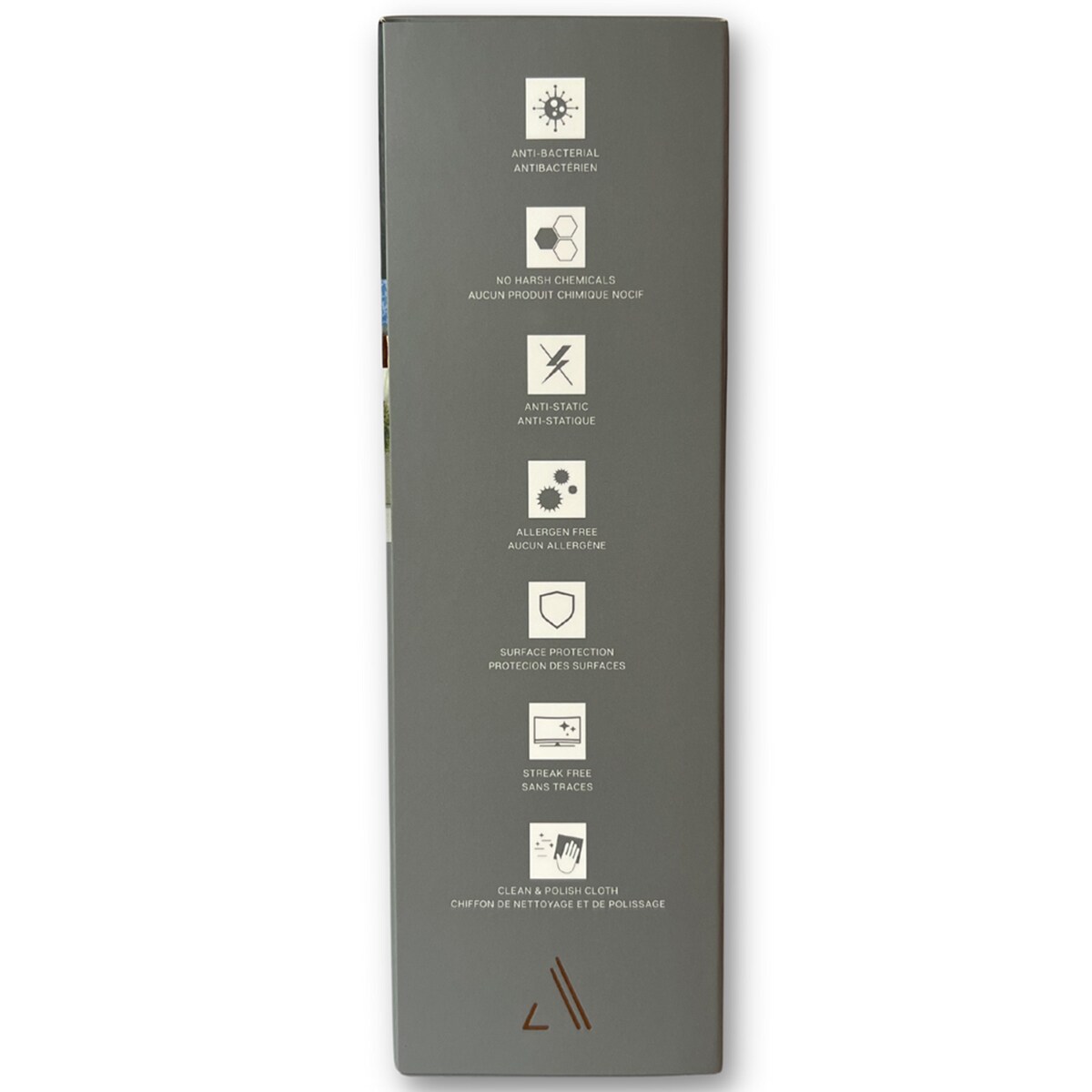 Austere Anti-Bacterial Clean & Protect with Easy-Trigger Pump and Dual-Textured Cleaning Cloth, , hires