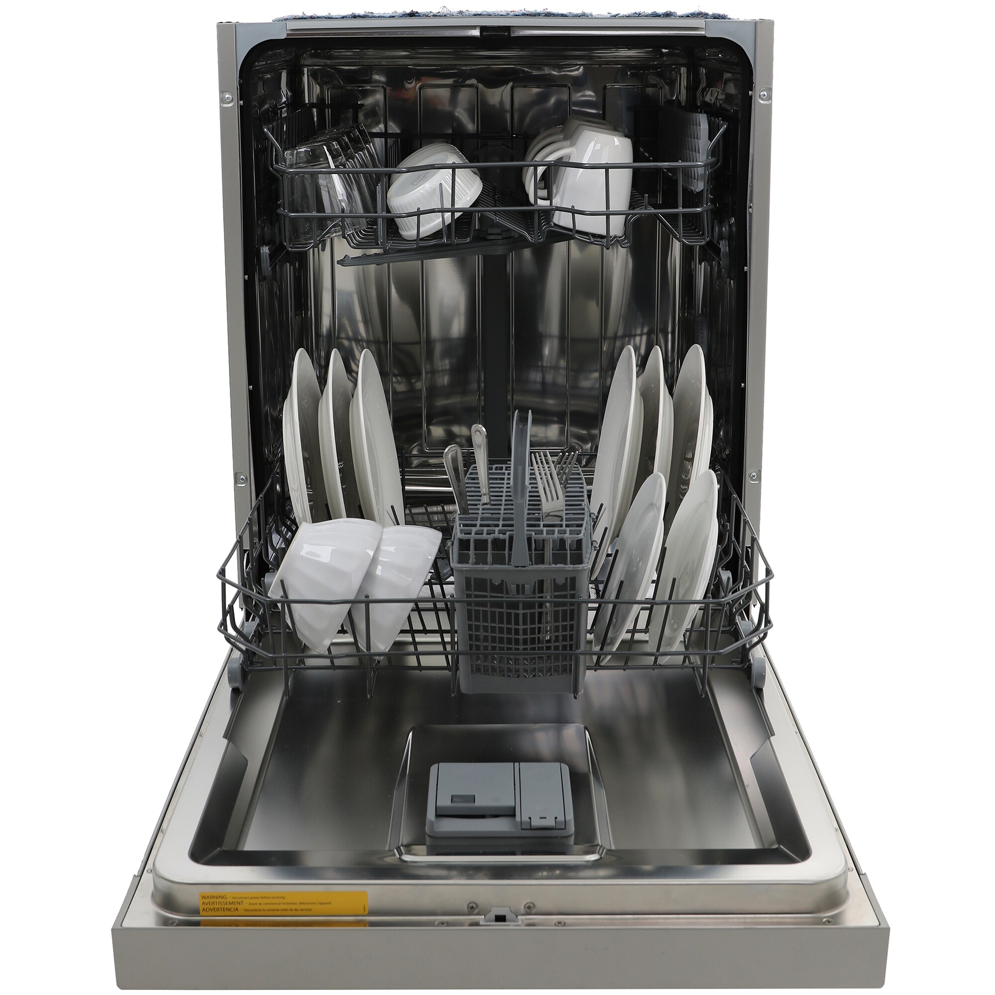 Avanti 24 in. BuiltIn Dishwasher with Front Control, 57 dBA Sound