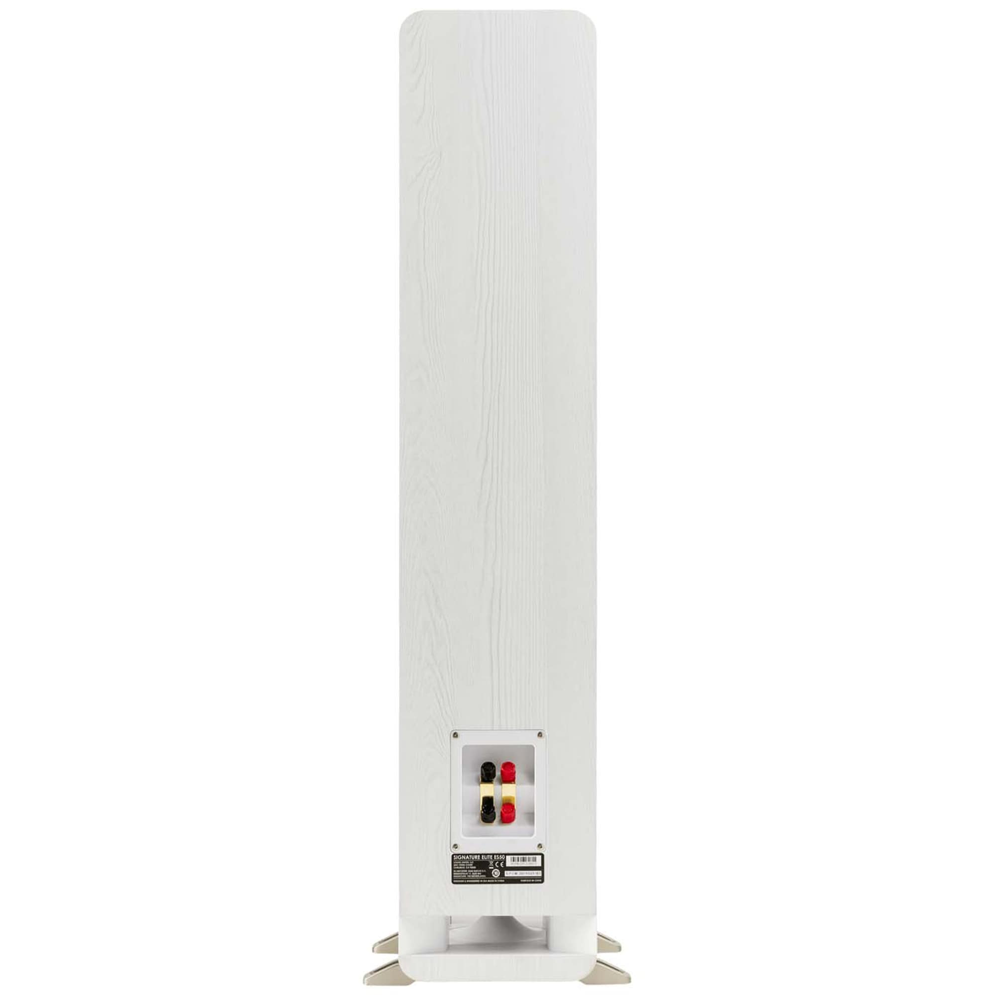 Polk Signature Elite ES50 High-Quality Compact Floor-Standing Tower Speaker - White, White, hires