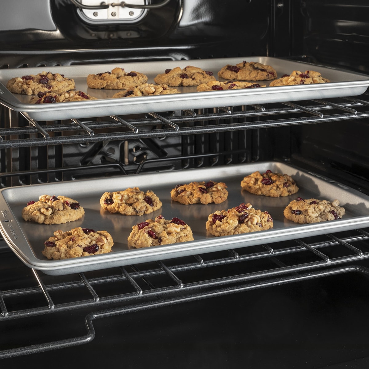 GE 27 in. 8.6 cu. ft. Smart Top Control Electric Double Wall Oven - Stainless Steel, Stainless Steel, hires