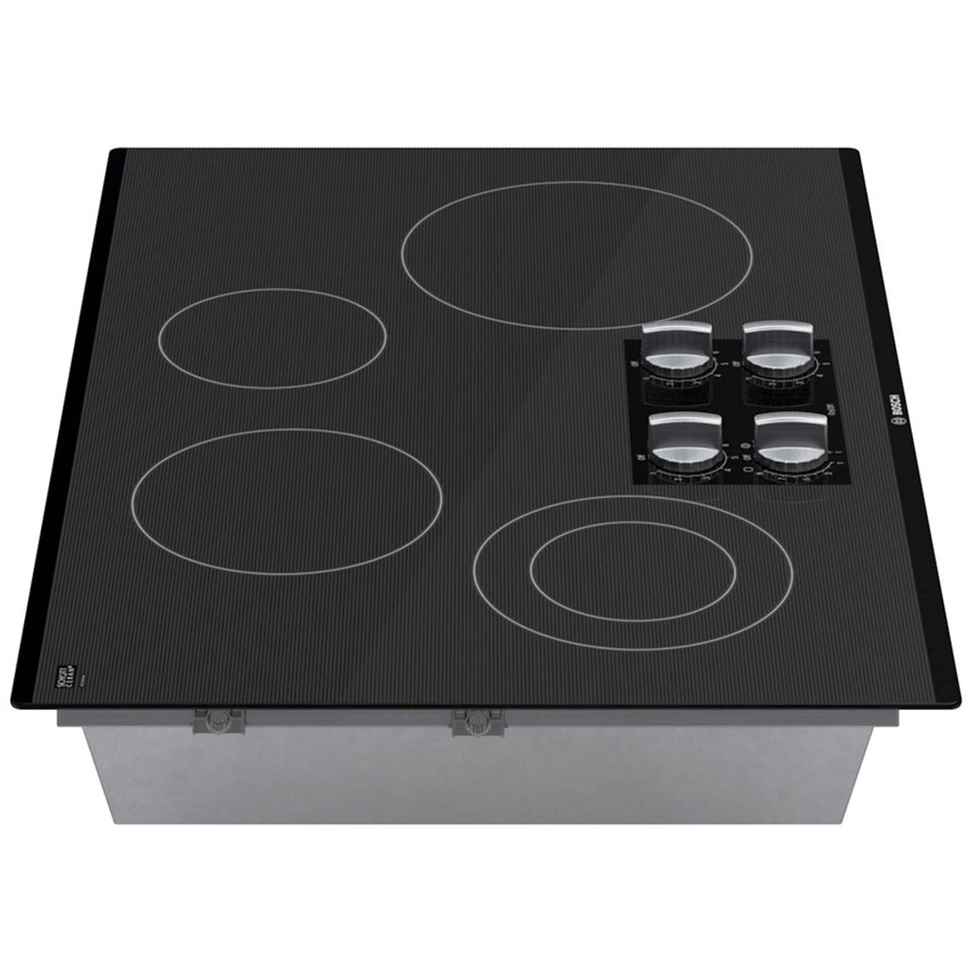 Bosch 500 Series 30 in. 4-Burner Electric Cooktop with Simmer Burner - Black, , hires