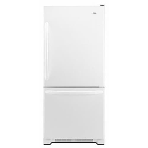 Amana 33 in. 22.0 cu. ft. Bottom Freezer Refrigerator - White, White, hires