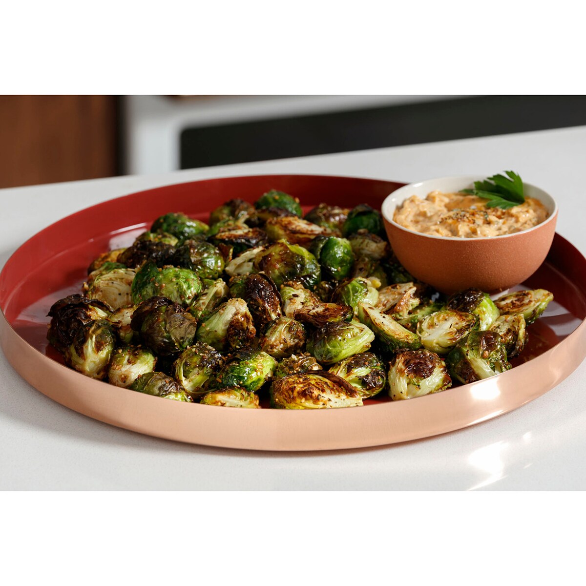 Cafe 30 in. 5.7 cu. ft. Smart Air Fry True European Convection Slide-In Electric Range with 5 Induction Burners - Stainless Steel, Stainless Steel, hires