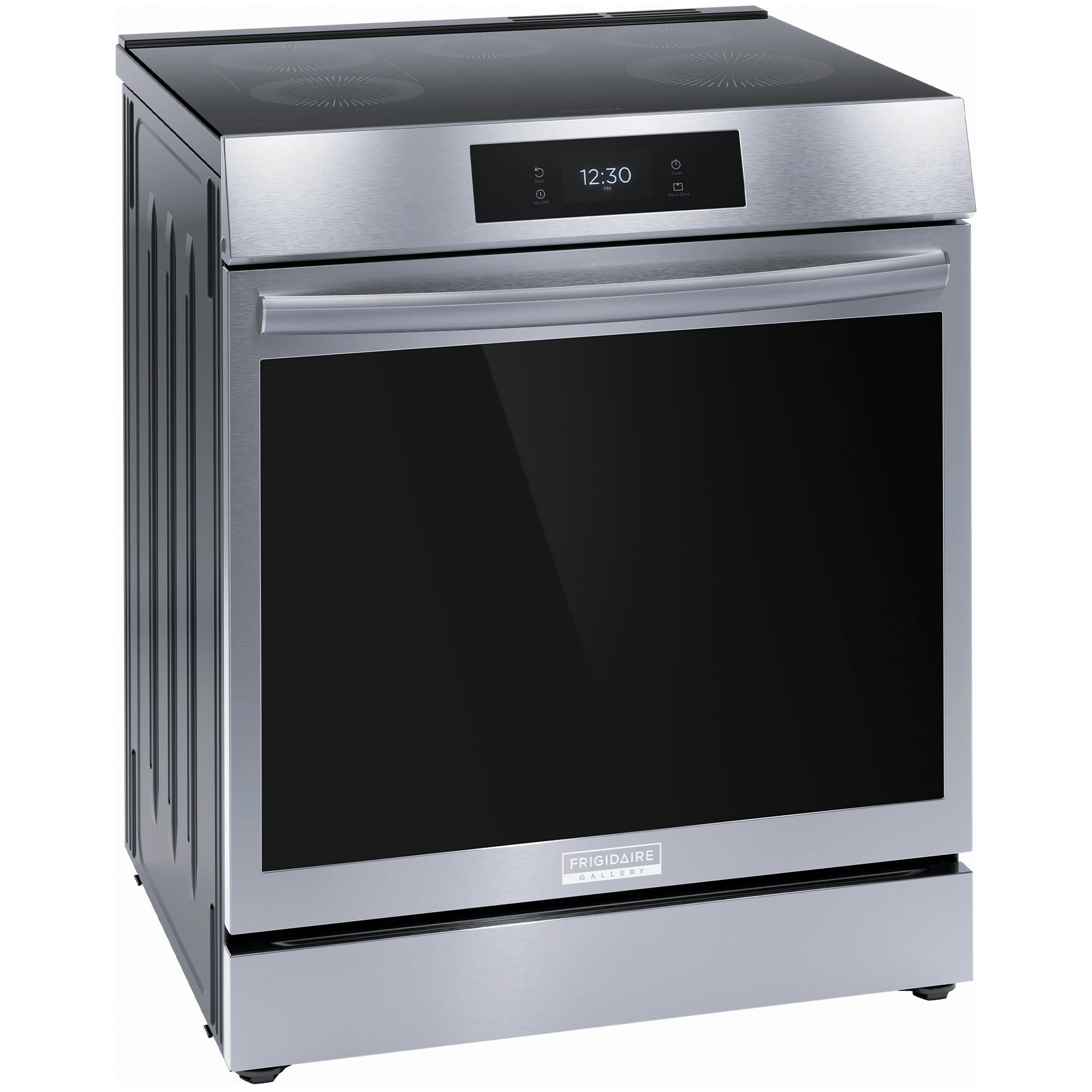 Frigidaire Gallery Series 30 in. 6.2 cu. ft. Air Fry True European Convection Steam Slide-In Electric Range with 5 Induction Burners - Stainless Steel, , hires