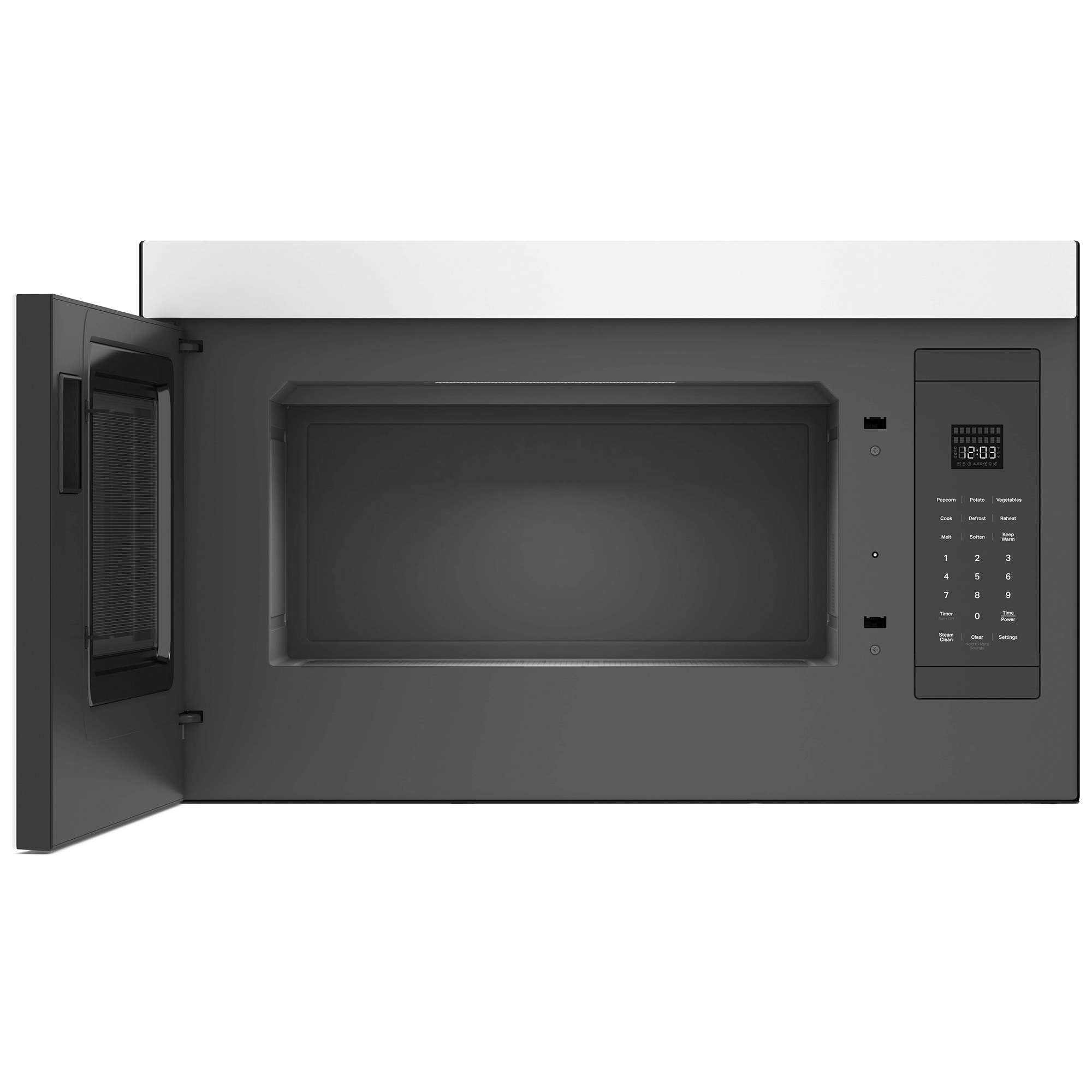 KitchenAid 30 in. 1.1 cu. ft. 1000W Over-the-Range Microwave with 400 CFM & Sensor Cooking - White, White, hires