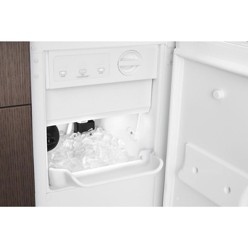 Whirlpool 15 in. Built-In Undercounter Ice Maker with 25 lb. Ice Storage, Auto-Defrost & Digital Control - White, White, hires