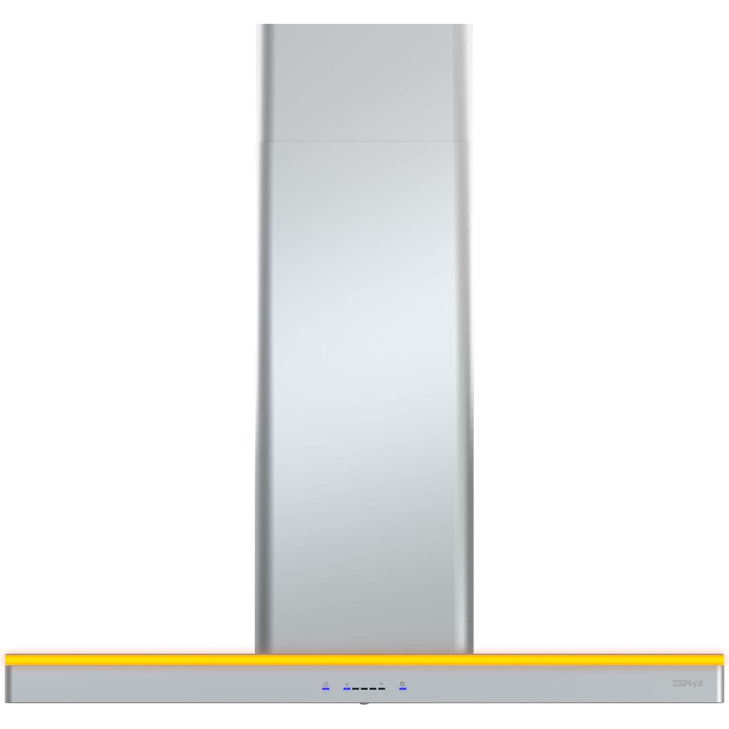 Zephyr Luce Series 36 in. Convertible Chimney Style Range Hood with 600 CFM, 5 Fan Speeds & 2 LED Lights - Stainless Steel, , hires