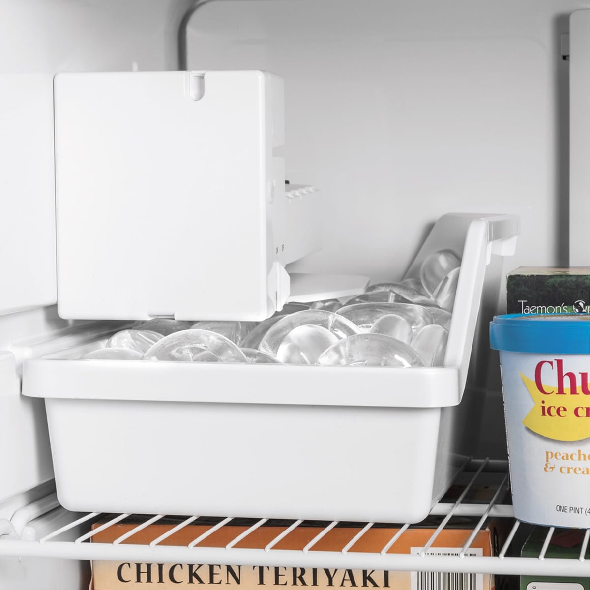 GE 30 in. 19.2 cu. ft. Top Freezer Refrigerator with Ice Maker - Stainless Steel, , hires