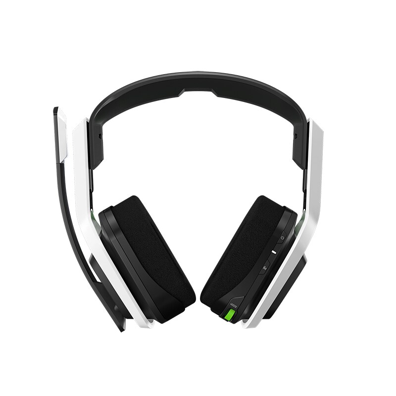 Astro Gaming A20 Wireless Stereo Gaming Headset Gen 2 for Xbox Series X|S, Xbox One, PC and Mac - White/Green, , hires