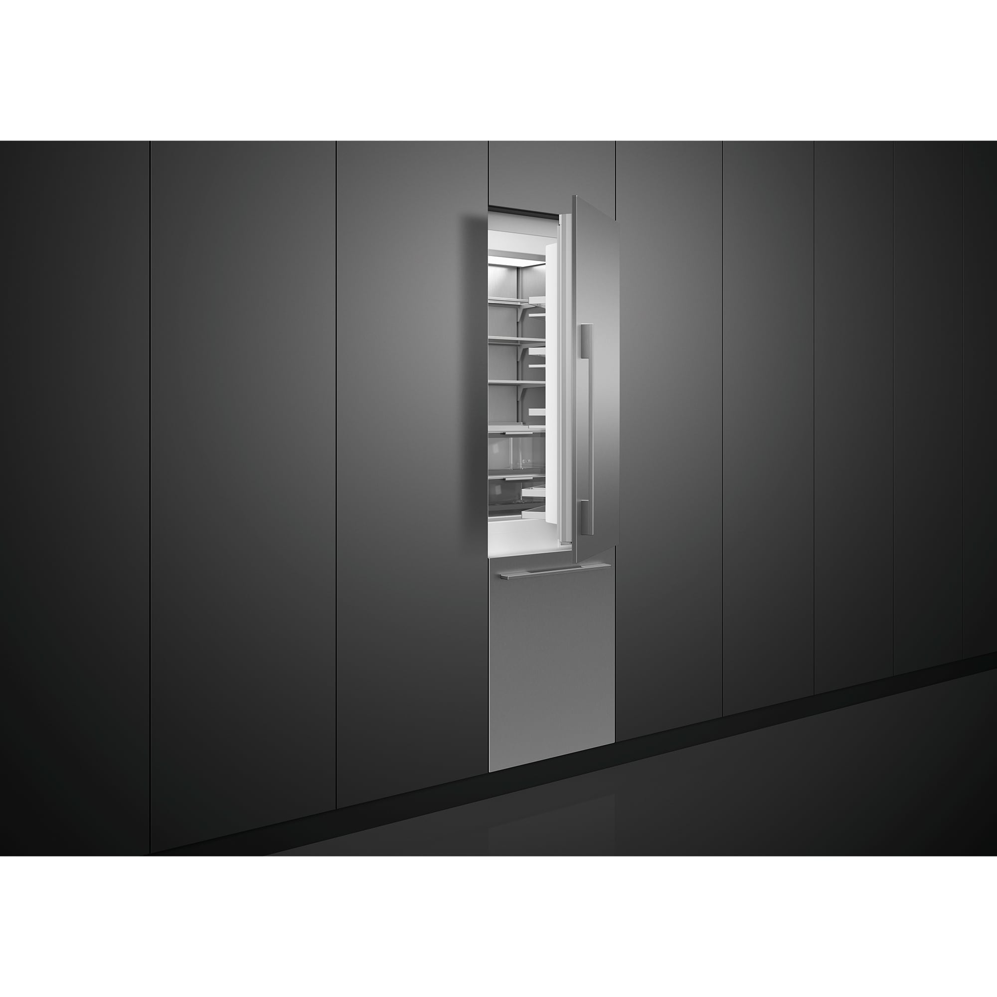 Fisher & Paykel Series 11 24 in. 12.0 cu. ft. Built-In Counter Depth Bottom Freezer Refrigerator with Internal Water Dispenser - Custom Panel Ready, , hires