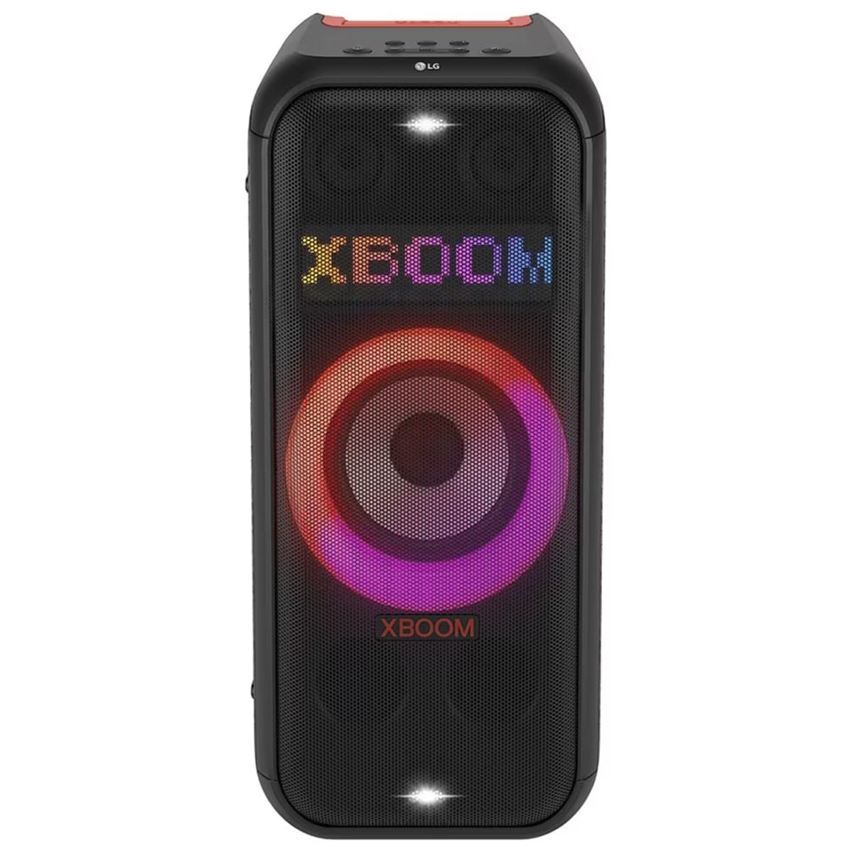 LG XBOOM Portable Tower Speaker with Pixel LED Lighting - Black, , hires