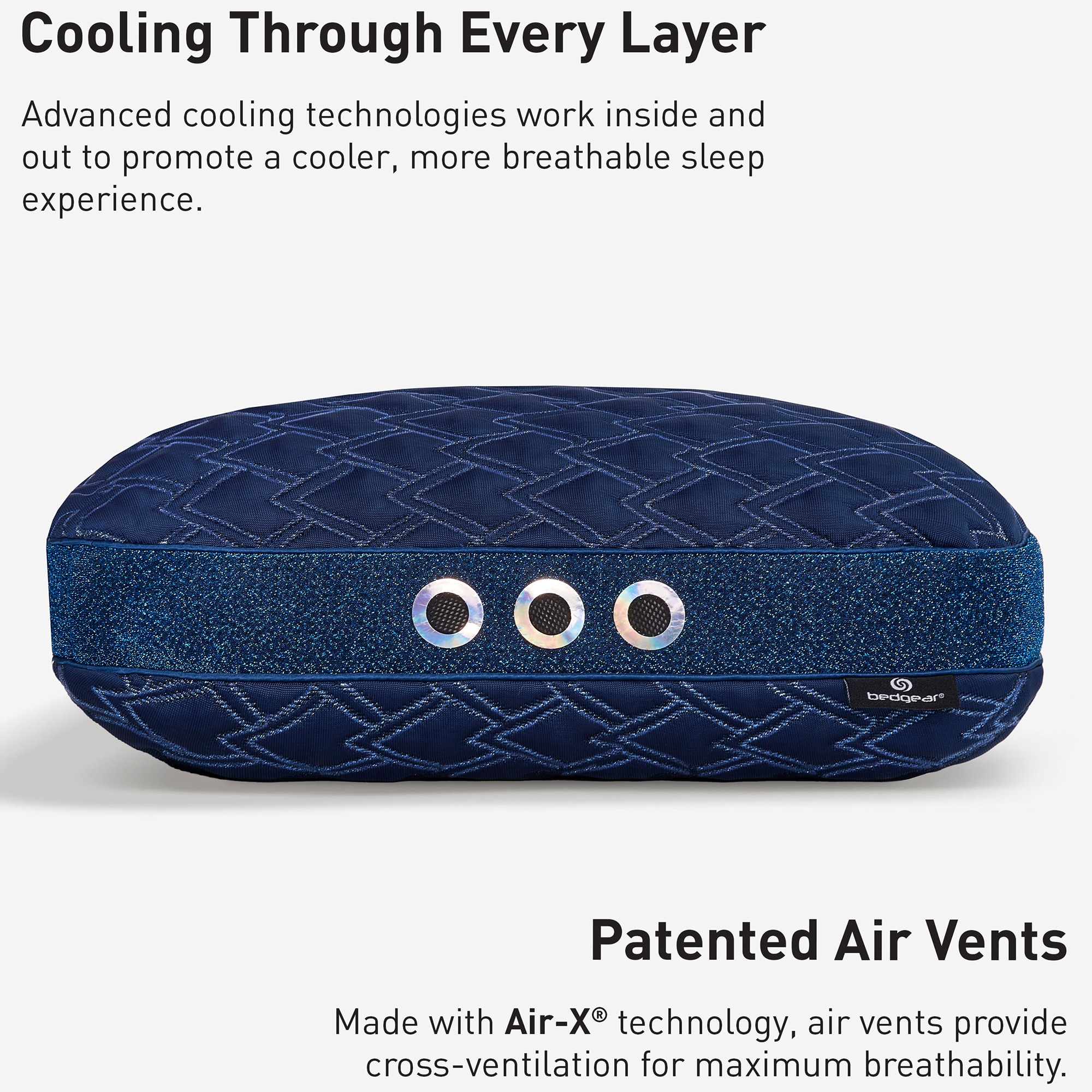 BEDGEAR Night Ice Performance 2.0 Standard Size Pillow, , hires