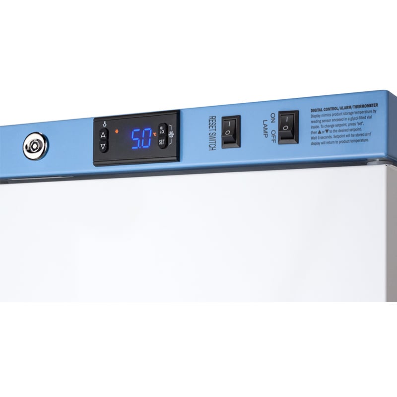 Summit AccuCold 24 in. 6.0 cu. ft. Undercounter Refrigerator - White, , hires