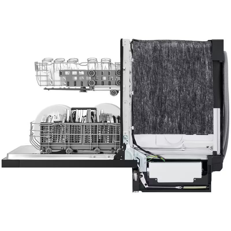 LG 24 in. BuiltIn Dishwasher with Front Control, 52 dBA Sound Level