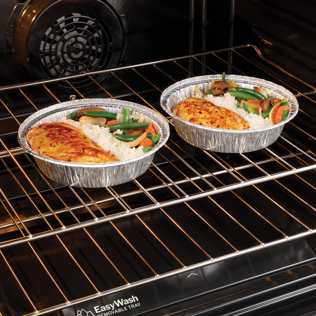 GE 30 in. 5.3 cu. ft. Smart Air Fry Standard Convection Electric Range with Radiant Burners - Stainless Steel, , hires