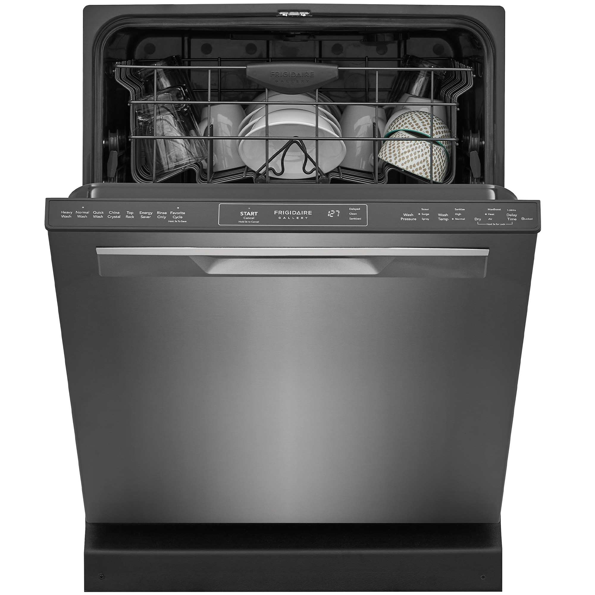 Frigidaire Gallery 24 in. BuiltIn Dishwasher with Top Control, 49 dBA