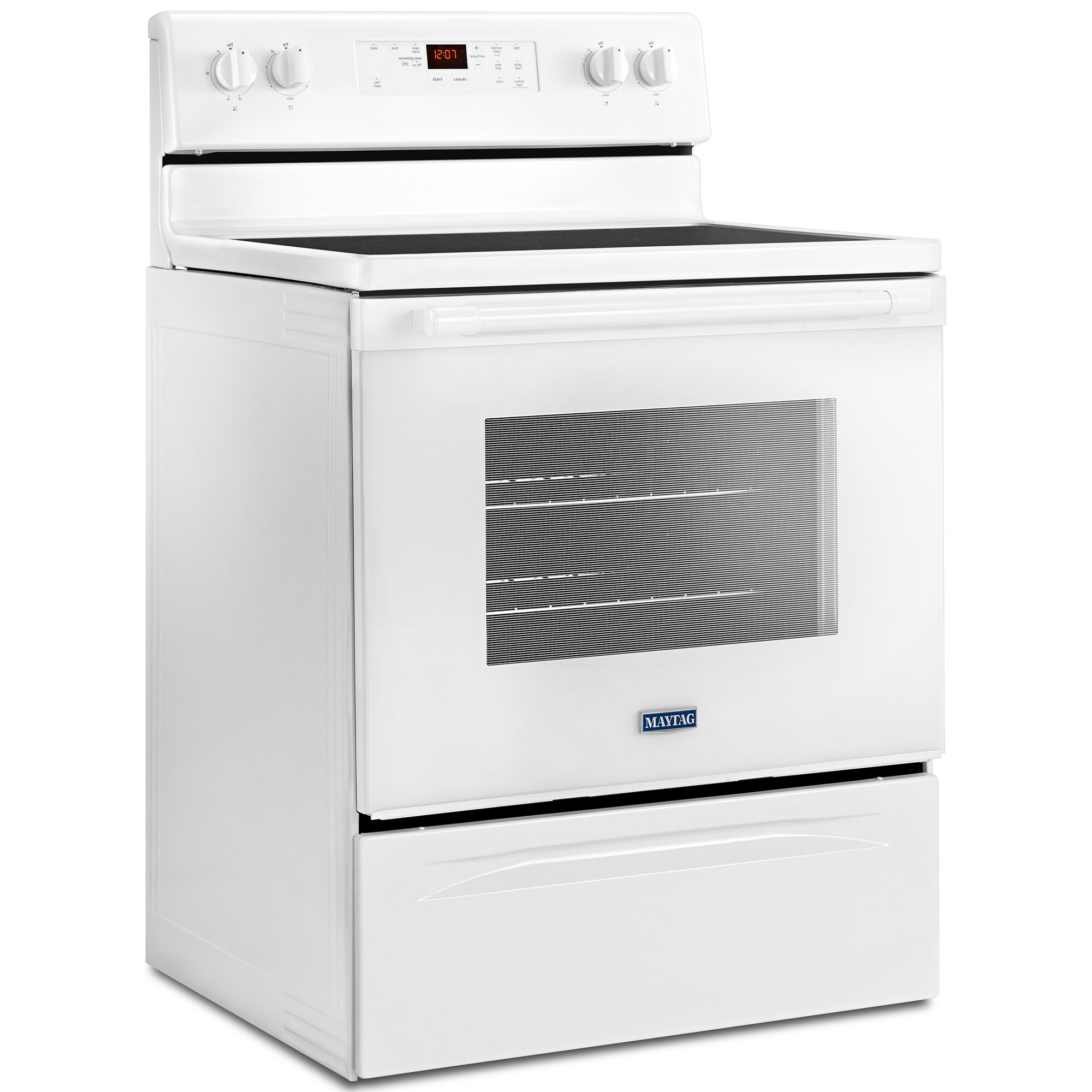 Maytag 30 in. 5.3 cu. ft. Oven Freestanding Electric Range with 5