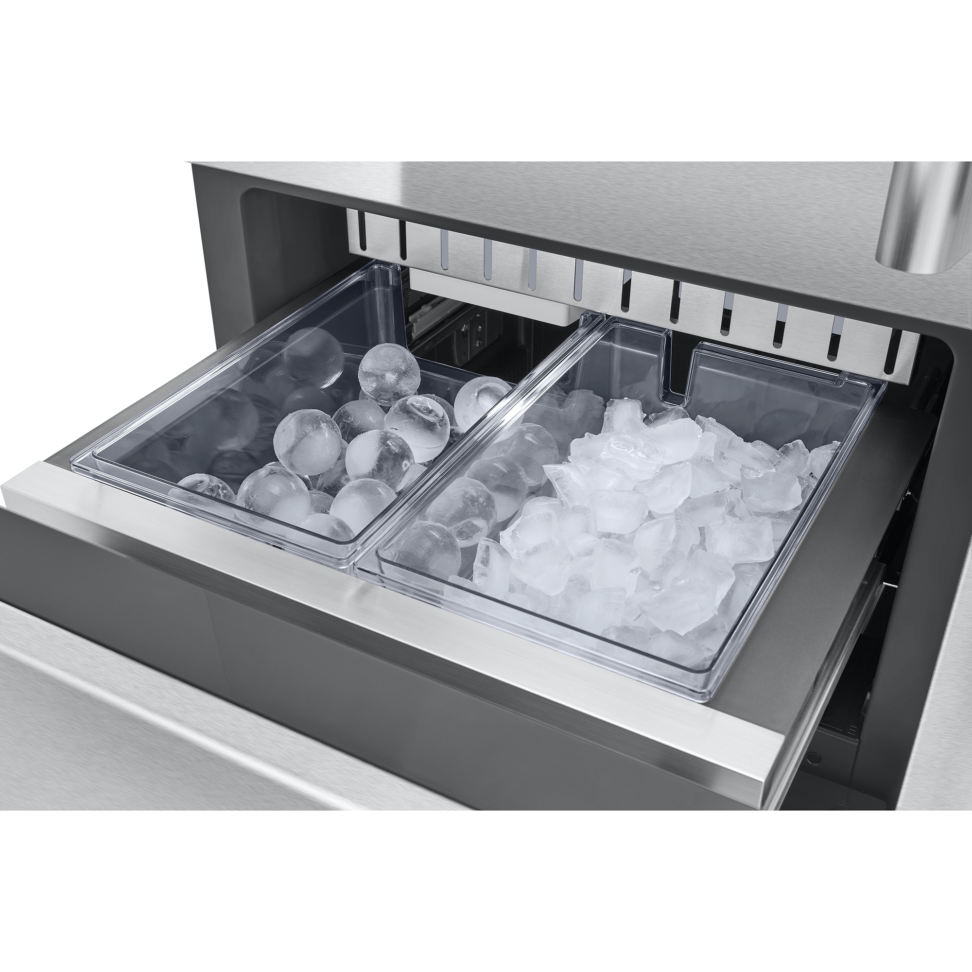 Signature Kitchen Suite 48 in. 26 cu. ft. Built-In Smart Counter Depth 6-Door French Door Refrigerator with Internal Water Dispenser - Custom Panel Ready, , hires