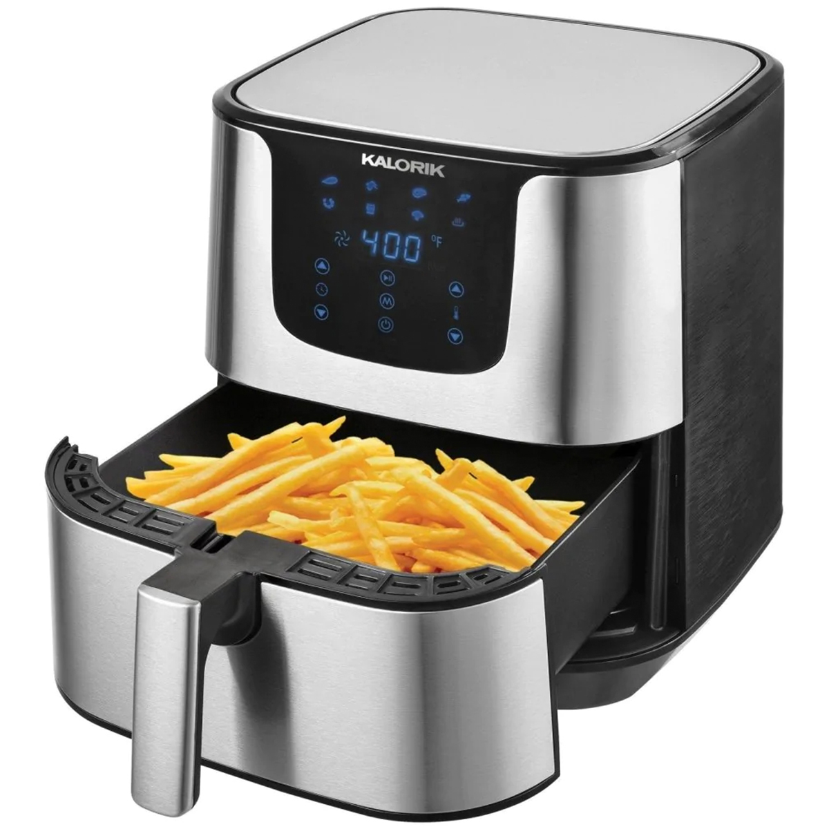 Kalorik XL Smart 7Qt. Digital Fryer Pro With Trivet, Stainless Steel