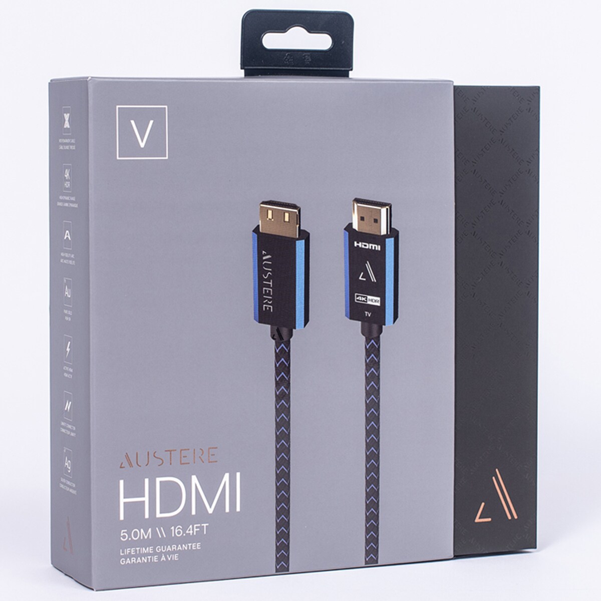 Austere V Series Premium 4K HDR HDMI Cable with ARC - 5.0m, , hires