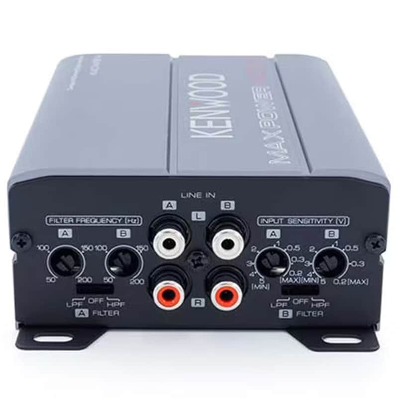 Kenwood Compact 4-Channel Digital Amplifier, , hires