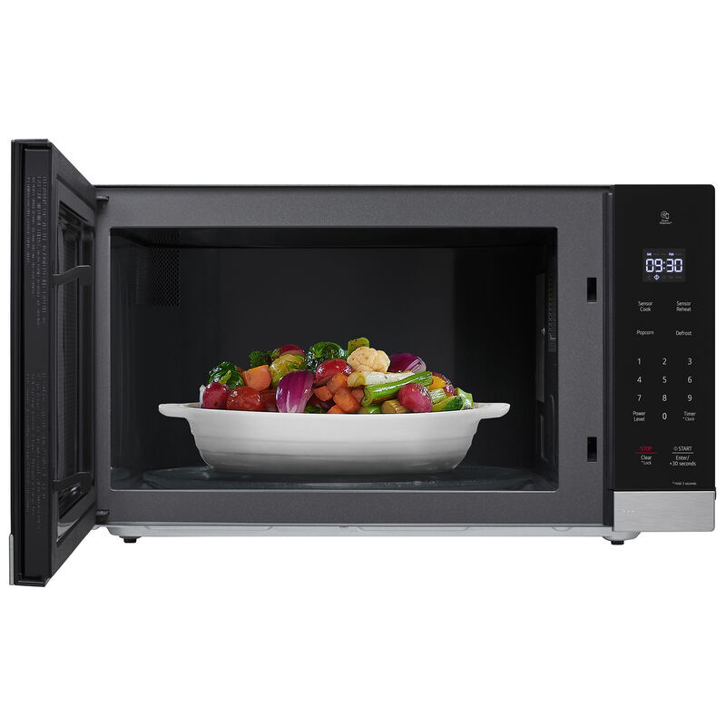 LG 24 in. 2.0 cu. ft. 1200W Countertop Microwave with Sensor Cooking - Stainless Steel, Stainless Steel, hires