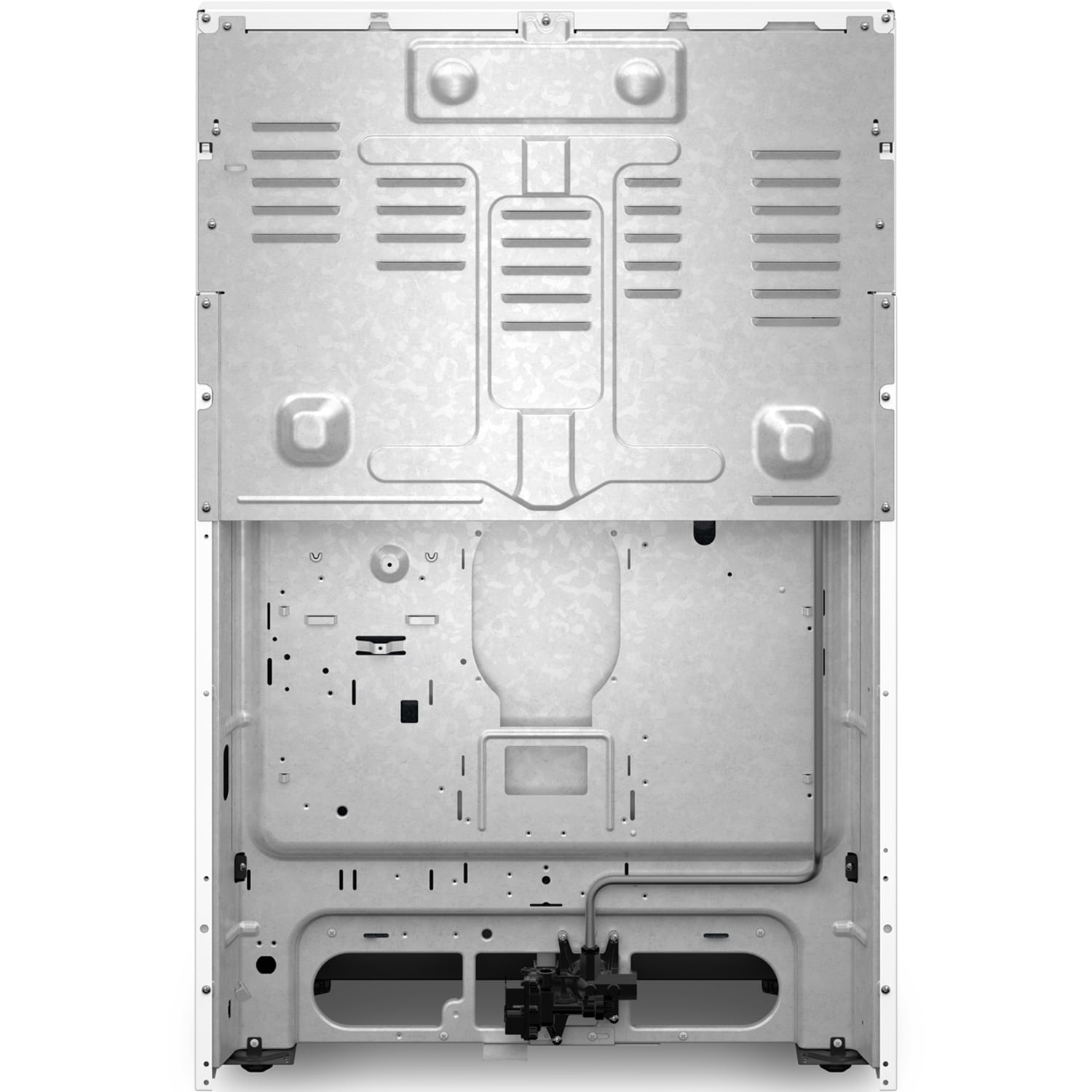 Maytag 30 in. 5 cu. ft. Air Fry Standard Convection Gas Range with 5 Sealed Burners - White, White, hires