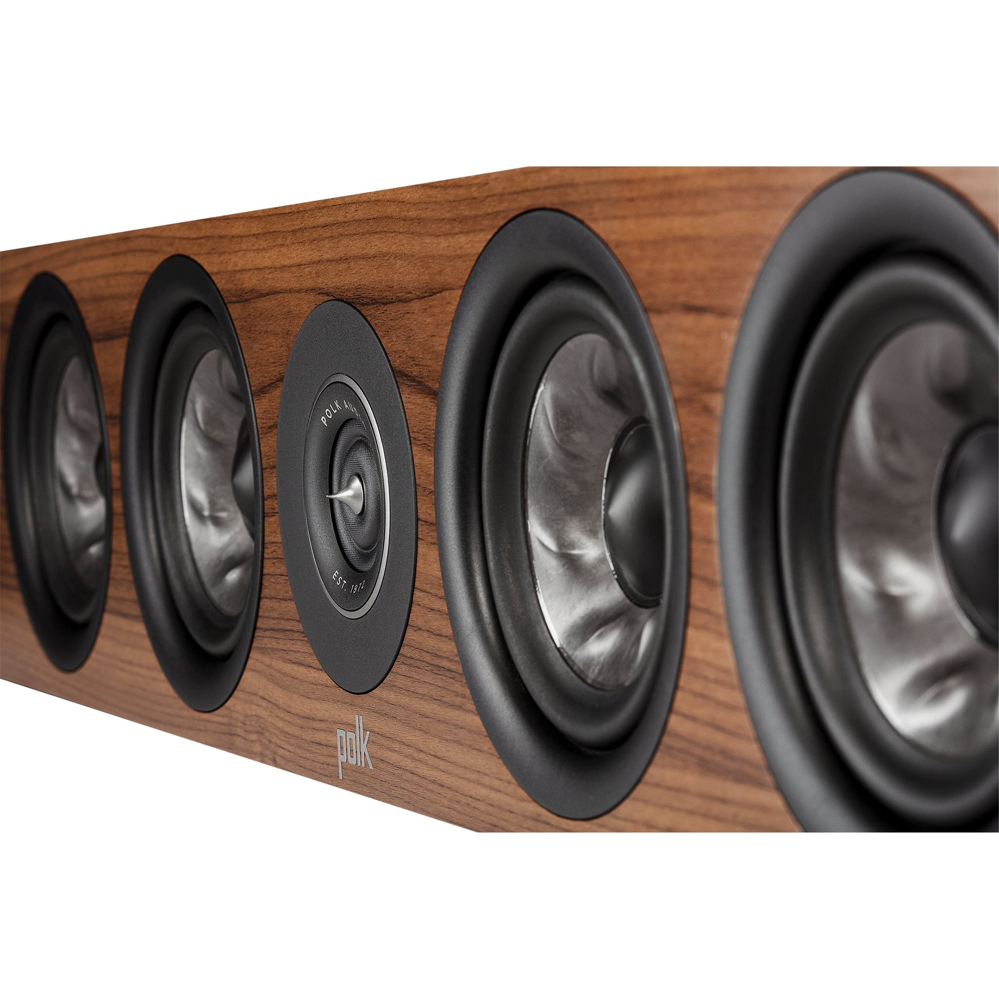 Polk Reserve R350 Premium Slim Center Channel Speaker - Brown, Brown, hires