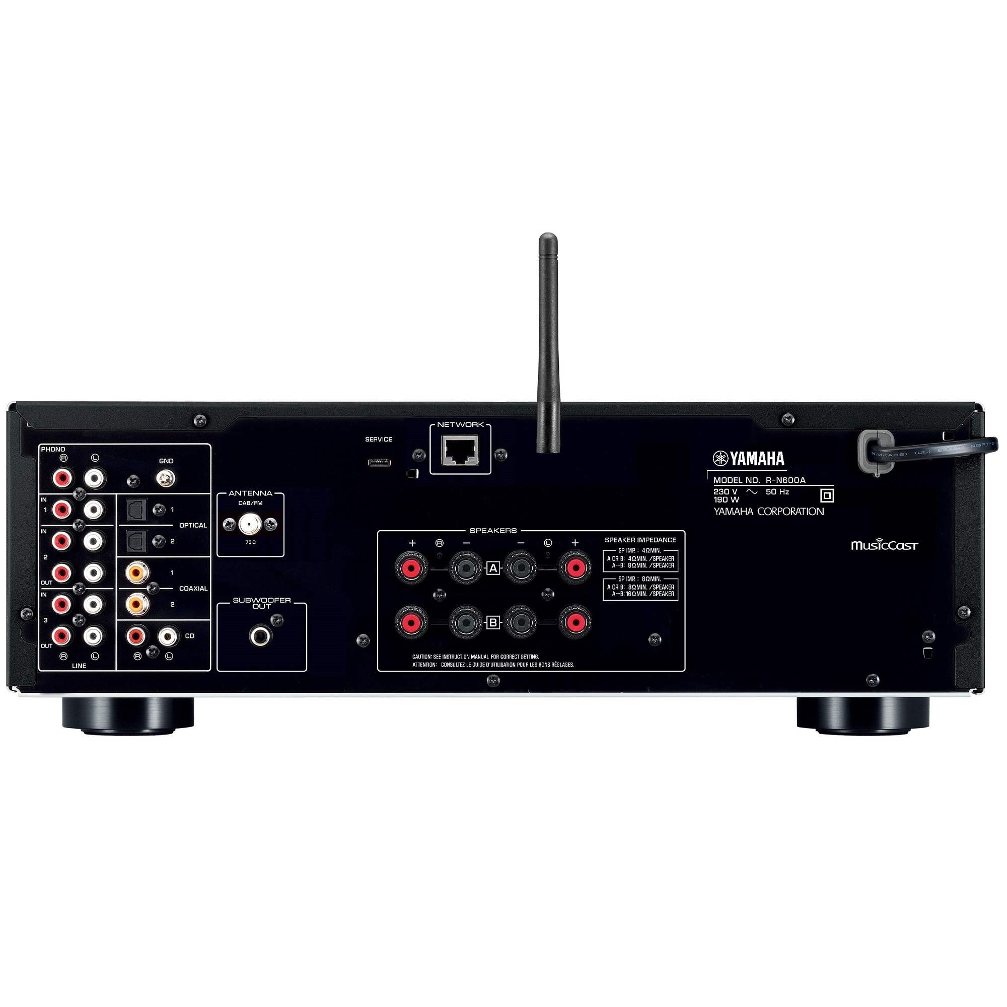 Yamaha Network Receiver - Black, , hires
