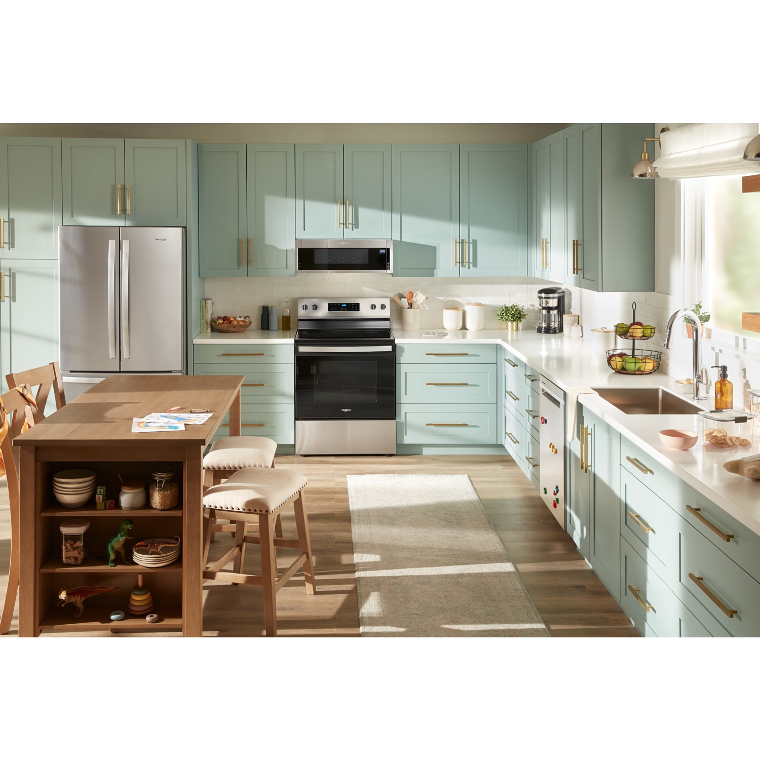 Whirlpool 30 in. 5.3 cu. ft. Electric Range with Radiant Burners - Stainless Steel, Stainless Steel, hires