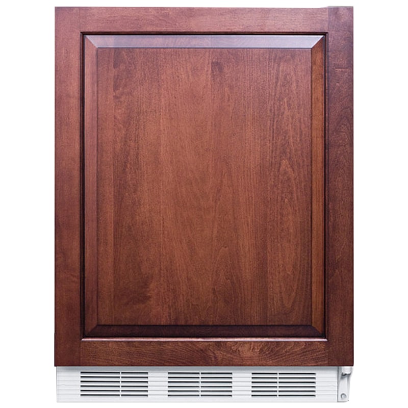 Summit 24 in. 5.1 cu. ft. ADA Complaint Undercounter Refrigerator - Custom Panel Ready with White Cabinet, , hires