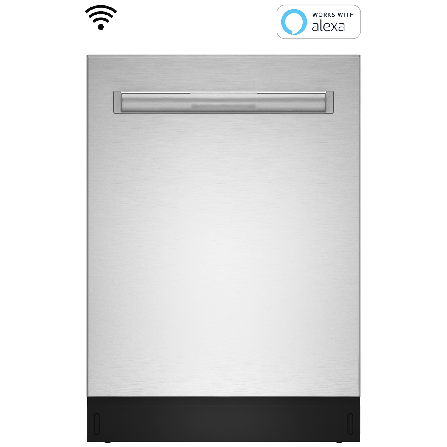 Sharp 24 in. Top Control Smart Dishwasher with 42 dBa Sound Level & 3rd-Rack - Stainless Steel, , hires