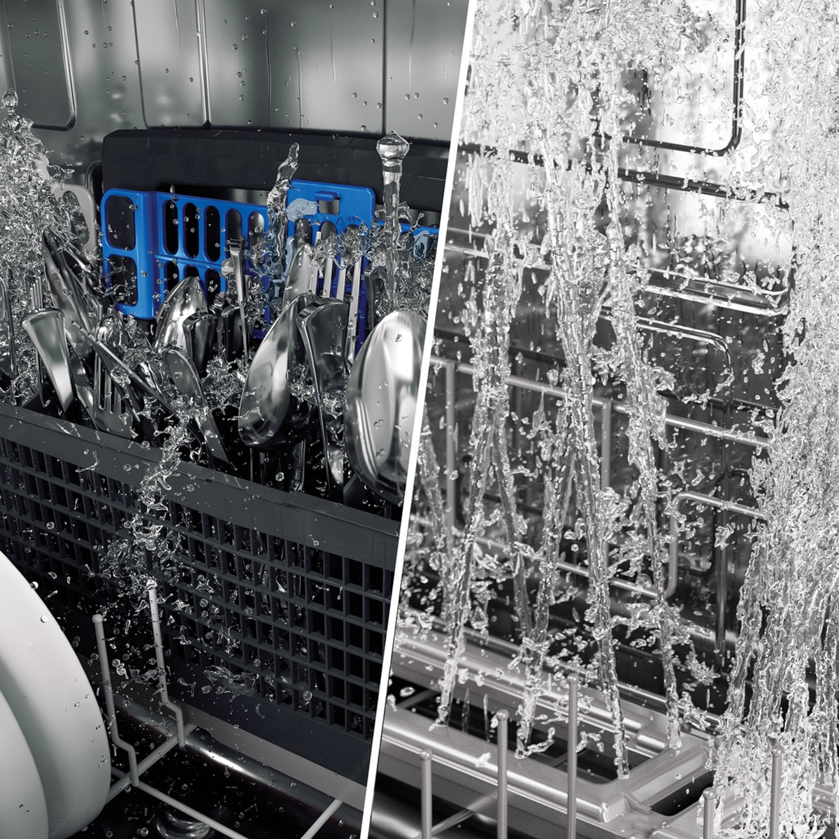 GE Profile 24 in. Top Control Flush-Mount Smart Dishwasher with 42 dBa Sound Level, 3rd-Rack, Twin Turbo Dry Boost & Pocket Handle - Fingerprint Resistant Stainless, , hires