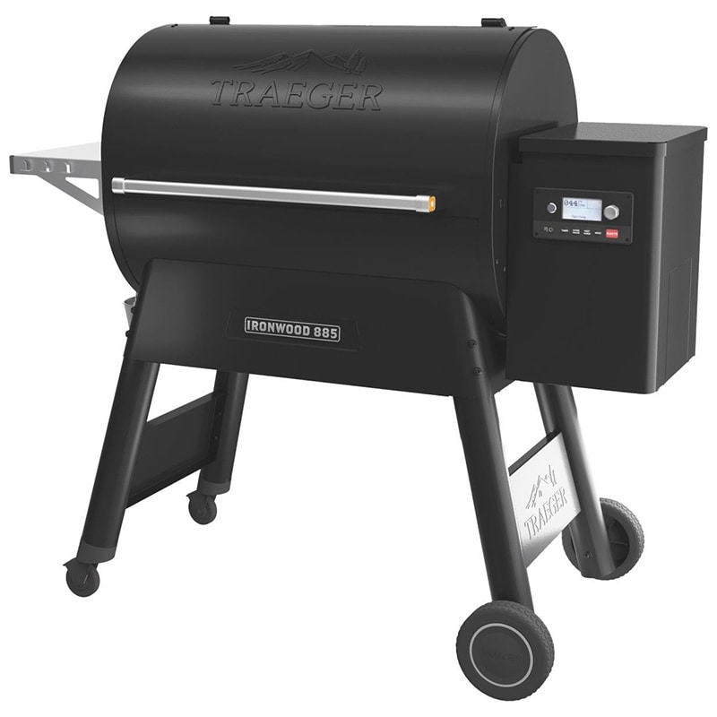 Traeger Ironwood 885 Wood Pellets Grill - Black, , hires