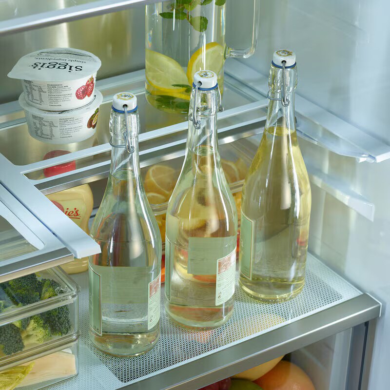 Samsung Bespoke 36 in. 22.5 cu. ft. Smart Counter Depth 4-Door French Door Refrigerator with Internal Water Dispenser - Fingerprint Resistant Stainless Steel, Fingerprint Resistant Stainless, hires