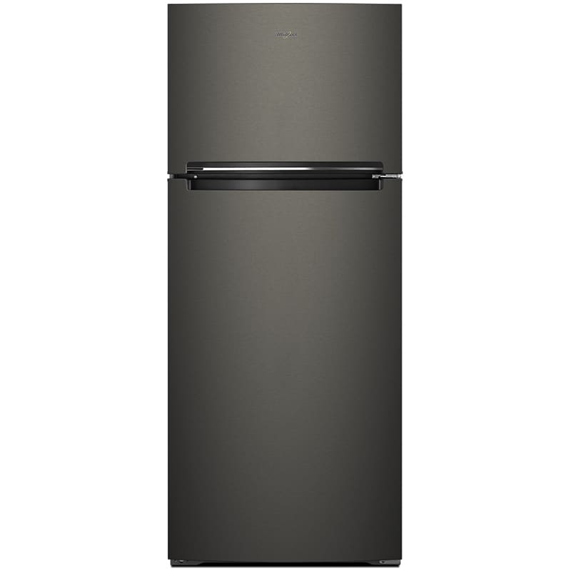 Whirlpool 28 in. 18 cu. ft. Top Freezer Refrigerator - Black Stainless, , hires