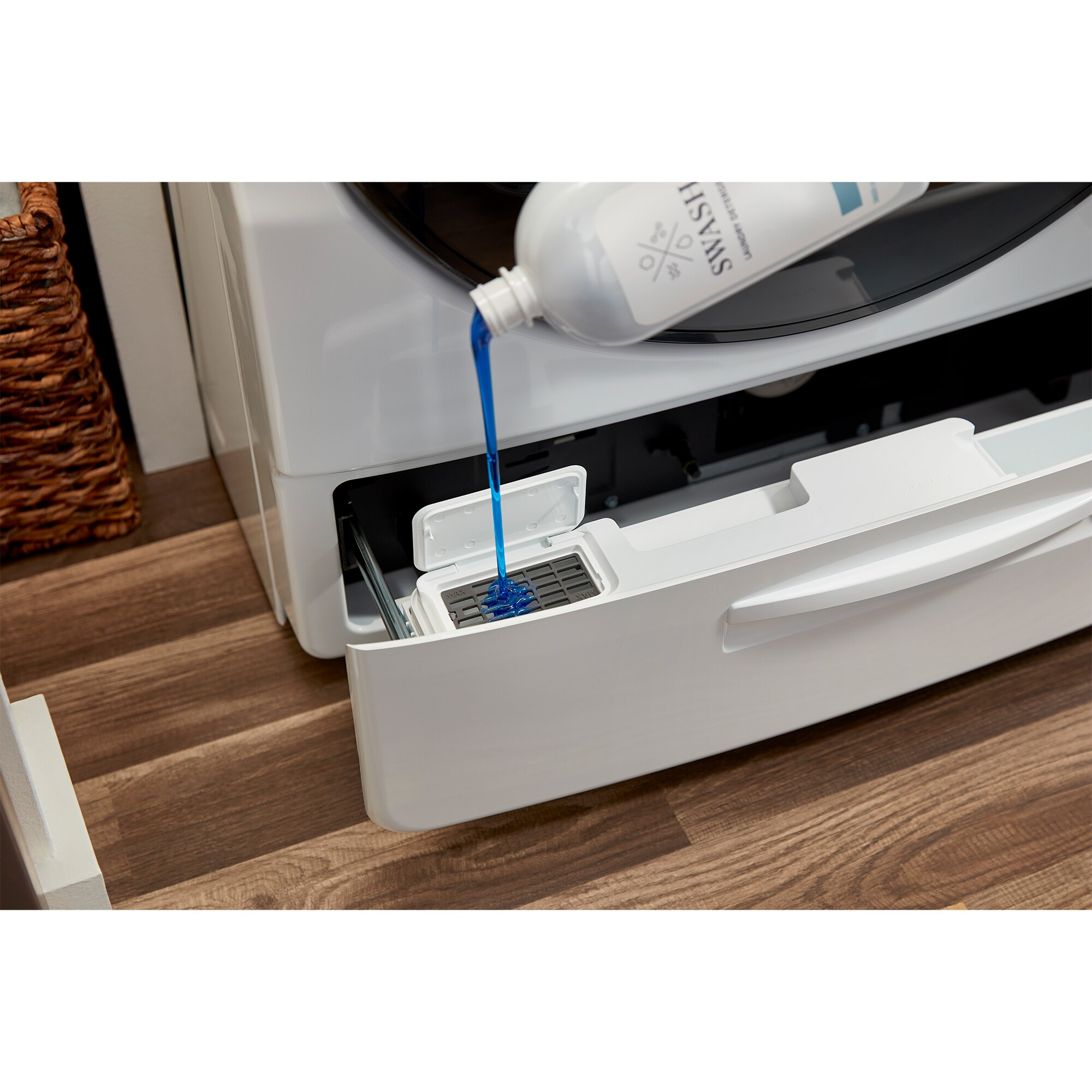 Whirlpool 27 in. 4.5 cu. ft. Electric All-in-One Front Load Washer-Dryer Combo with 1 Dryer Program & Wrinkle Care - White, , hires