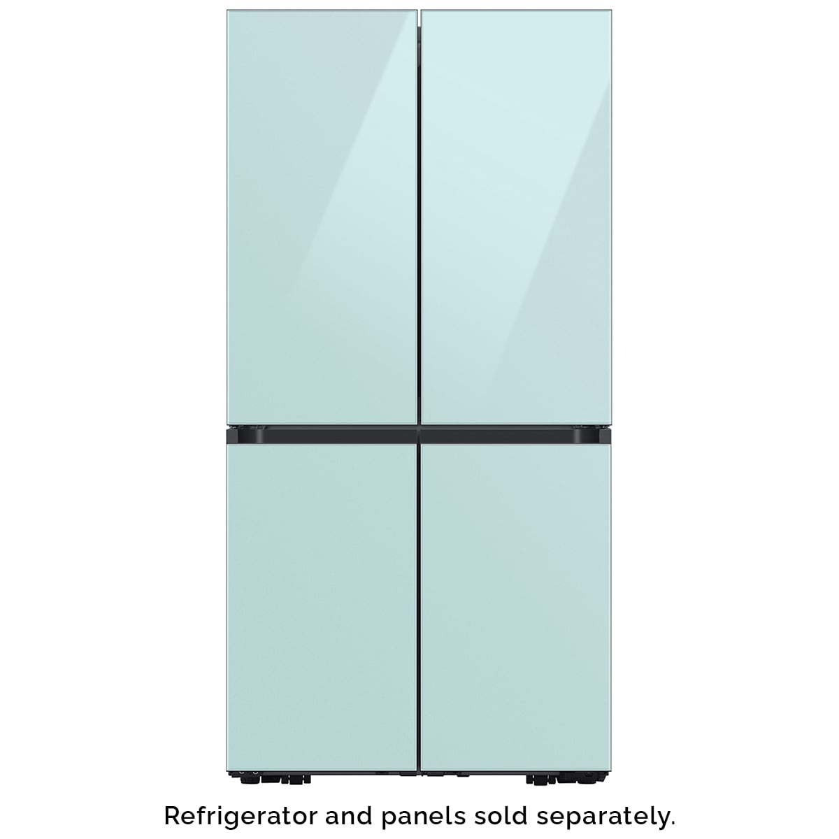 Samsung Bespoke 4-Door Flex Bottom Panel for Refrigerators - Morning Blue Glass, , hires