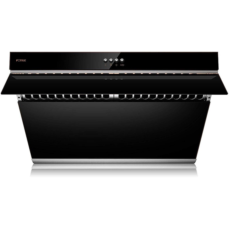 Fotile 30 in. Ducted Standard Style Range Hood with 850 CFM, 3 Fan Speeds & 2 LED Lights - Onyx Black, , hires